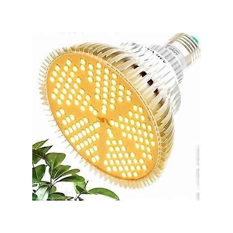 Pflanzenwachstumslampe 150W, 150 LEDs, sonnenähnliche Gartenbaulampe, Vollspektrum-Pflanzenwachstumslampe E27 LED für Zimmerpflanzen, Gewächshaus- und Gartenpflanzen