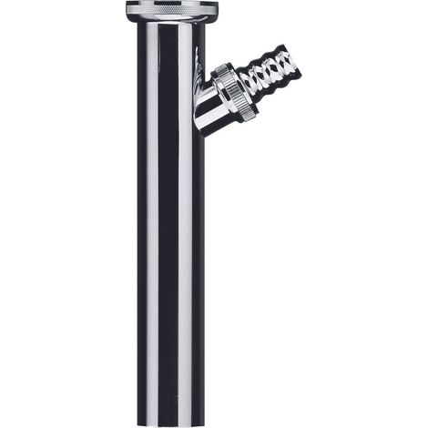 WT-u.Bidet-Sifone tubo di regolazione 1 1/4x200mm cromato (1/3)