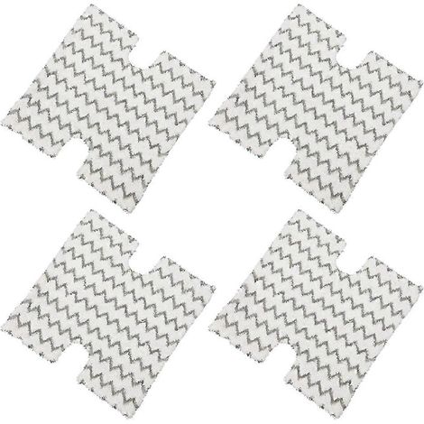 Lot de 4 lingettes de rechange pour balai vapeur Shark P3/P5/P8 (pièces détachées pour aspirateur et balai vapeur). (1/5)