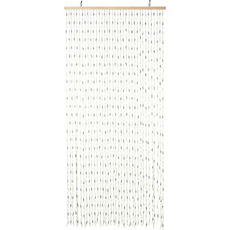 Rideau de porte 90x200 cm bambou multicolore H&S Collection (1/3)