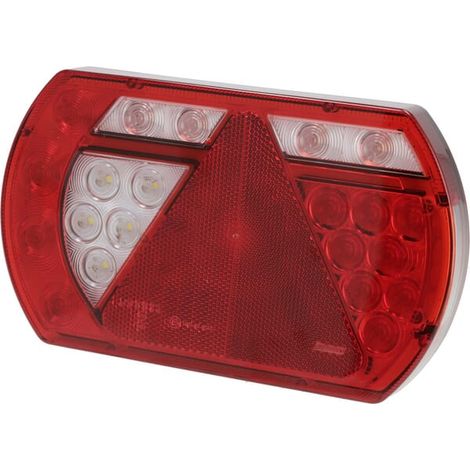Piloto trasero LED combinado, izquierdo inteligente, 12V 236x140x24,3 mm Bayoneta 6 pines Kramp L26060P6LH5SM (1/4)
