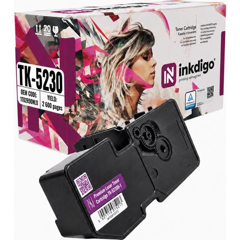 Toner Inkdigo TK5230K compatibile con Kyocera ecosys M5521cdn P5021cdn P5021 certificato TÜV (1/5)