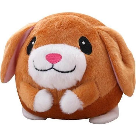 Jouets en peluche dynamiques, balles rebondissantes interactives, jouets électroniques pour chiens émettant des sons via USB, jouets pour chiens et cochons qui couinent. (1/5)