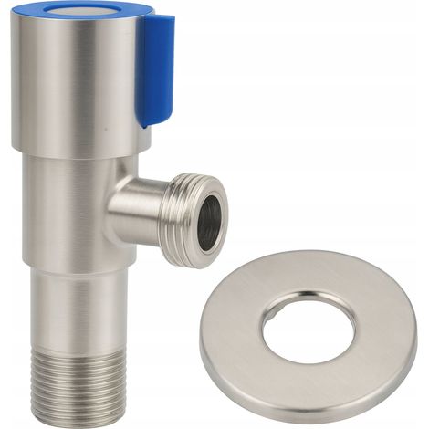 Válvula de ángulo Invena zw-47-n10-j certificada agua potable 1/2 pulg
