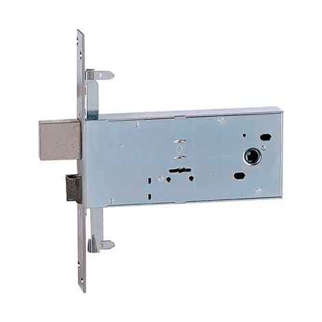 SERRATURA METALLO INFILARE 983 ISEO  B.Q ZINC F.MM 25 DM M4 TRIPL+SCR H.MM 82 E.MM 90
