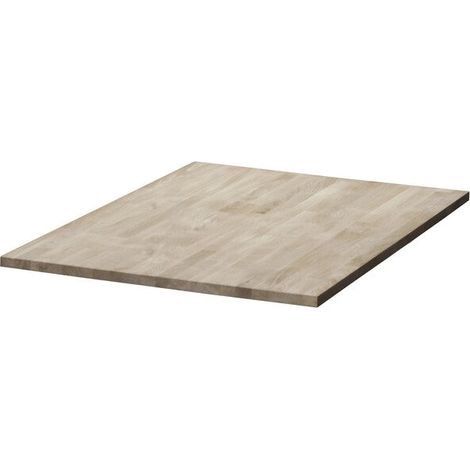 [NEUWERTIG] B-Ware Tischplatte Eiche 180x80cm unbehandelt massiv Holzplatte für Möbelbau FSC (1/2)