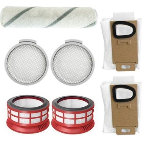 Sacs à poussière avec filtre Hepa pour brosse principale compatibles avec les accessoires d'aspirateur H6 H7