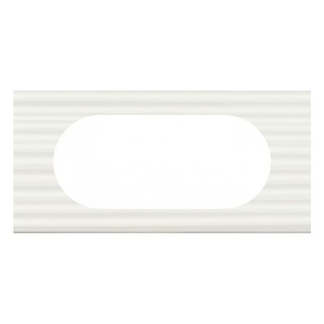 Plaque double corian cannelé 4/5 modules finition matières Céliane LEGRAND 069015