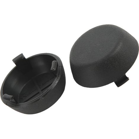 Capuchons de dôme de pare-chocs arrière, 2 pièces, PT228 34000 BK ABS noir de remplacement pour Tacoma 2005 – 2015 (1/5)