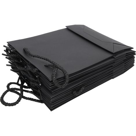 10Pcs Gift Bags with Handles Retail Shopping Party Paper Package Storage Craft Supplies (1/5)