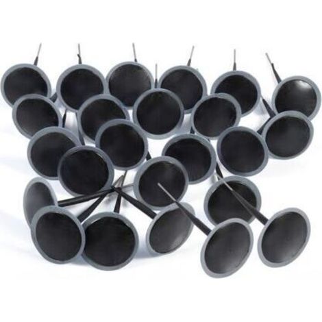 24pcs réparation de crevaison de pneu tubeless automatique filaire patch de prise de champignon de 4,5 mm (1/5)
