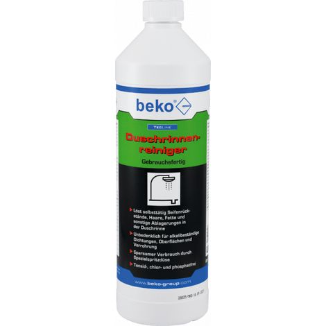 Beko TecLine Duschrinnenreiniger, gebrauchsfertig 1 l Flasche (1/4)