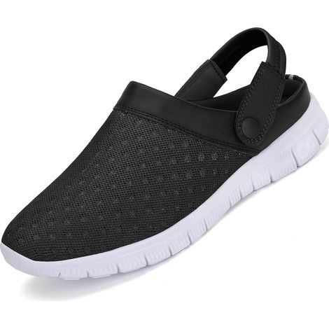 Chaussures de Jardin Hommes Femmes Respirant GR.36-48  Antidérapante, légèreté, Souple, Confortables, Mules, Sabots, Plage, Piscine, Activités quotidiennes (1/5)