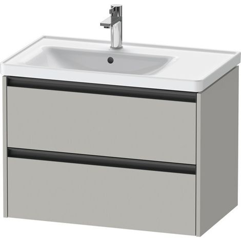 Duravit Ketho.2 Waschtischunterbau wandhängend, 2 Schubkästen, (1/2)