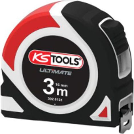 KS TOOLS Metro a nastro bimateriale - 3 m - 302.0131