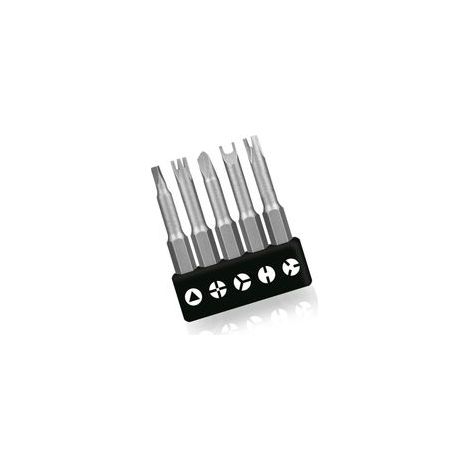 Lot de 5 tournevis spéciaux en forme de U de 50 mm, en forme de Y, pour intérieur, à trois pointes, pour perceuse (1/5)