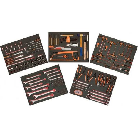 BAHCO - Module de 5 mousses MRO - 188 pcs