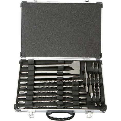 Makita D-42444 Kit punte perforatrici 17 parti 5 mm, 6 mm, 8 mm, 10 mm, 12 mm, 14 mm SDS-Plus 1 KIT (1/5)