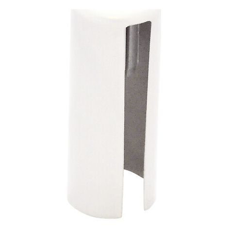 Caches paumelles universelles en nylon finition blanc en boîte de 250 - VP BOURG
