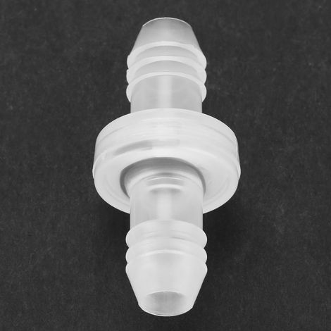 Clapet anti-retour en ligne 10mm 3/8" pour carburant gaz liquide air, coque PP, joint Viton (1/5)