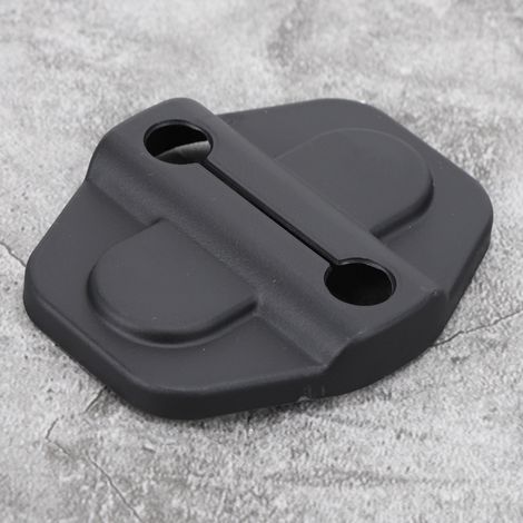 Cache-serrures de porte noir en 6 pièces pour Jeep Wrangler JL 2018-2019 (1/5)