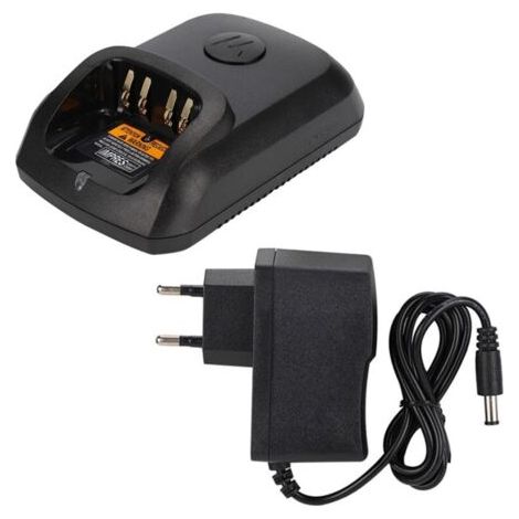 Chargeur de talkie-walkie 100-240V – Compatible Motorola XIR P8268 DP4400 DP4800 DP4801 DEP550 – Indicateur de charge intégré (1/5)