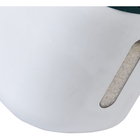 Seau à riz anti-insectes et anti-humidité 10 livres vert, boîte de rangement hermétique pour farine et riz, récipient de conservation pour cuisine. (1/3)