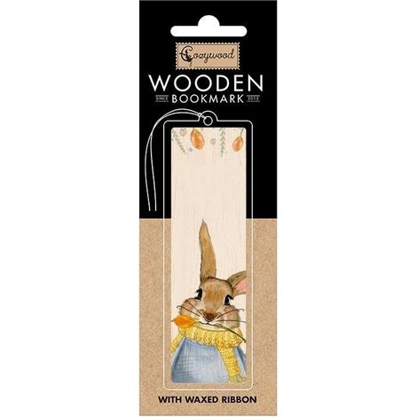 Lesezeichen aus Holz, Hase