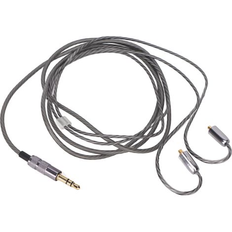 Câble de remplacement MMCX vers 3,5 mm avec micro pour écouteurs Shure et Ultimate Ears, longueur 1,2 m (1/5)