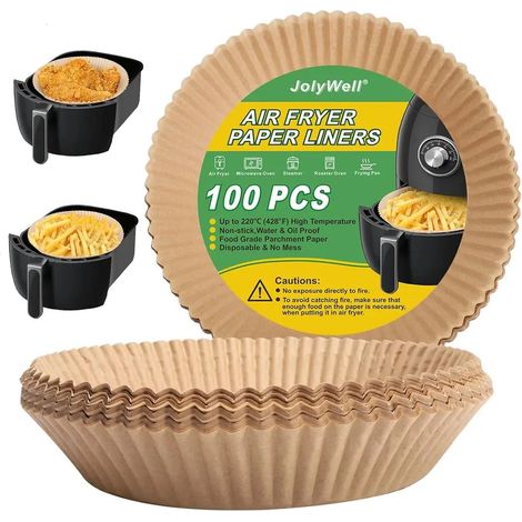Tapis de cuisson en papier, matériau non blanchi et biodégradable, papier cuisson antiadhésif jetable (100 pièces par paquet) (1/5)