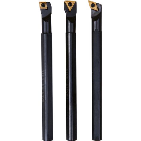 Jeu d'outils de tour intérieures 12mm 3pcs Optimum IWDBS312 (1/3)