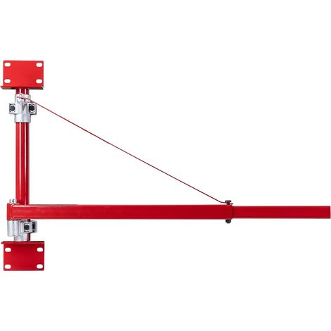 Bras de support de palan électrique, Capacité de Charge 200-800 kg,Treuil câble Fixation orientable Accessoire Levage Potence, Bras de Levage de Palan d'Échafaudage 180° pour Atelier, Garage (1/5)