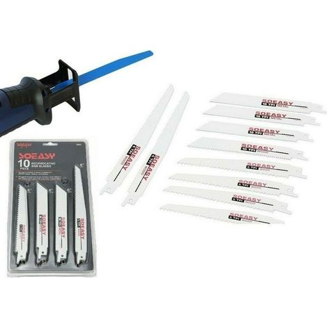 Jeu De 10 Lames Pour Bois Et Métal Pour Scie Sauteuse électrique 6" 8 (1/5)
