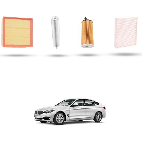 Kit Tagliando 4 filtri compatibile con BMW Serie 4 (F32, F33, F36, F82) 420d 135kw dal 2013 (1/5)