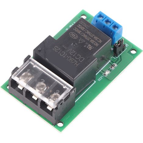 Module relais opto-isolant haute performance avec déclenchement unidirectionnel haut/bas, 30 A, YYG-2, 12 V CC (1/5)