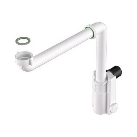SIPHON POUR LAVABO MURAL GAIN DE PLACE AVEC INSPECTION Dimensions : 1"1/4 x 32/40