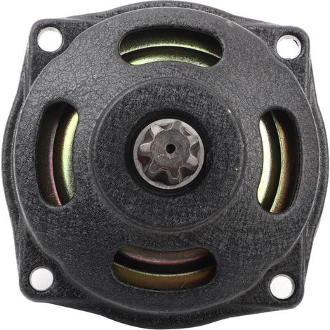 Heling Motorradkupplungsmanschette, 7T Minibike Ritzel mit Glocke und 7-Zahn-Ritzel für Standard 6mm luftgekühlte Motoren 25h.