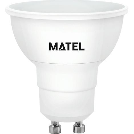 BOMBILLA LED MATEL GU10 REGULABLE 8W NEUTRA (1/4)