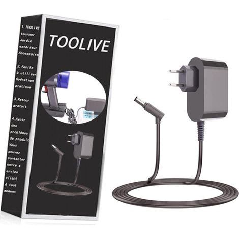 Chargeur 26,1V 780MA pour aspirateurs Dyson Animal V6 V7 V8 – Alimentation sécurisée pour modèles DC58 DC59 DC60 DC61 DC62 DC74 – 2M câble (1/4)