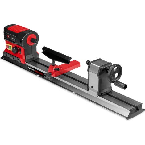 Einhell Drechselbank TC-WW 600 CE Vario (600 W, Konstantelektronik, Drechselmaschine für max. 60 x 25 cm Werkstücke, stufenlose Drehzahl 800 - 3000 U/min, inkl. Planscheibe) (1/4)