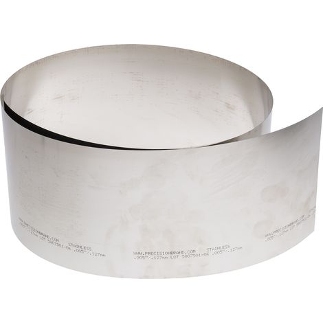 Cale en acier, 50pouce x 6pouce x 0.127mm ( Prix pour 1 )