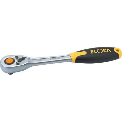 Draper 270mm 1/2" Square Drive Elora Quick Release Soft Grip Reversible Ratchet (Model 55536) (1/5)