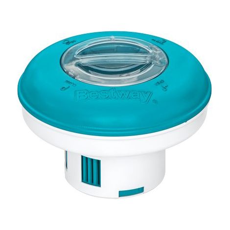 DOSATORE GALLEGGIANTE MAXI X PISCINA 58769 BESTWAY  X PASTIGLIE GR 200