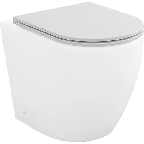 Copriwater originale per wc Flan chiusura soft-close e sgancio rapido (1/5)