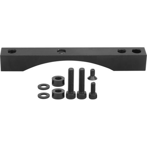 Ensemble de freins à disque avant et arrière pour VTT en alliage d'aluminium - Accessoire vélo 140/160mm (1/5)