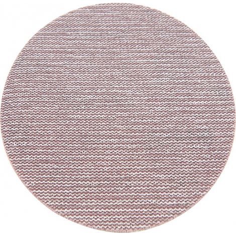 Mirka – Disque abrasif réticulé ABRANET auto-agrippant Grain 150 – Pour bois dur, métal et composites – Système de poudrage fermé