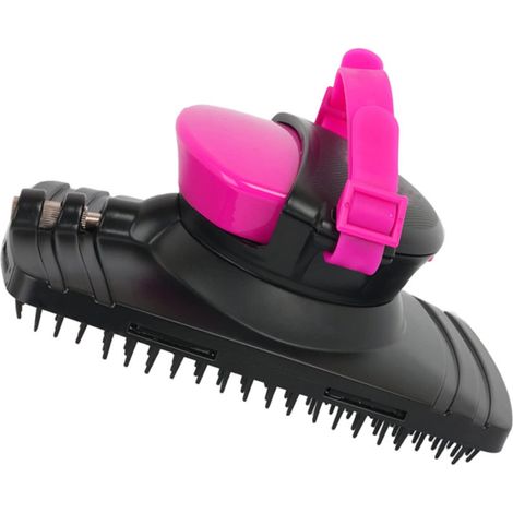Brosse à Chevaux en Abs pour Nettoyage et Toilettage Pratique Entretien Équin, Retire Poils et Boue, Accessoire Léger Facile à Nettoyer (1/5)