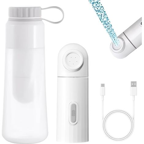 Ce bidet portable de voyage est équipé d'un bidet électrique de 350 ml avec deux modes de pulvérisation, adapté à l'hygiène personnelle