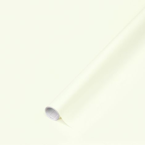 film adhésif pour meuble décoratif – Blanc cassé 45 cm x 2 m (1/4)