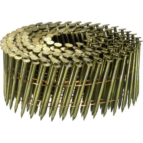 Scatola di 7425 chiodi a rotolo piatti 2,5x70mm anellati chiari P8